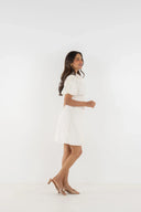 Emily McCarthy Dress Britt Dress in Gardenia