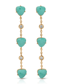 Ettika Earrings Turquoise Solstice Dangle Earrings