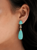 Ettika Earrings Turquoise Solstice Drop Earrings