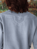 Ex Voto Sweatshirt Paige Sweatshirt in Citadel Blue