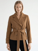 Exquise Jacket Soraine Trench Coat in Camel