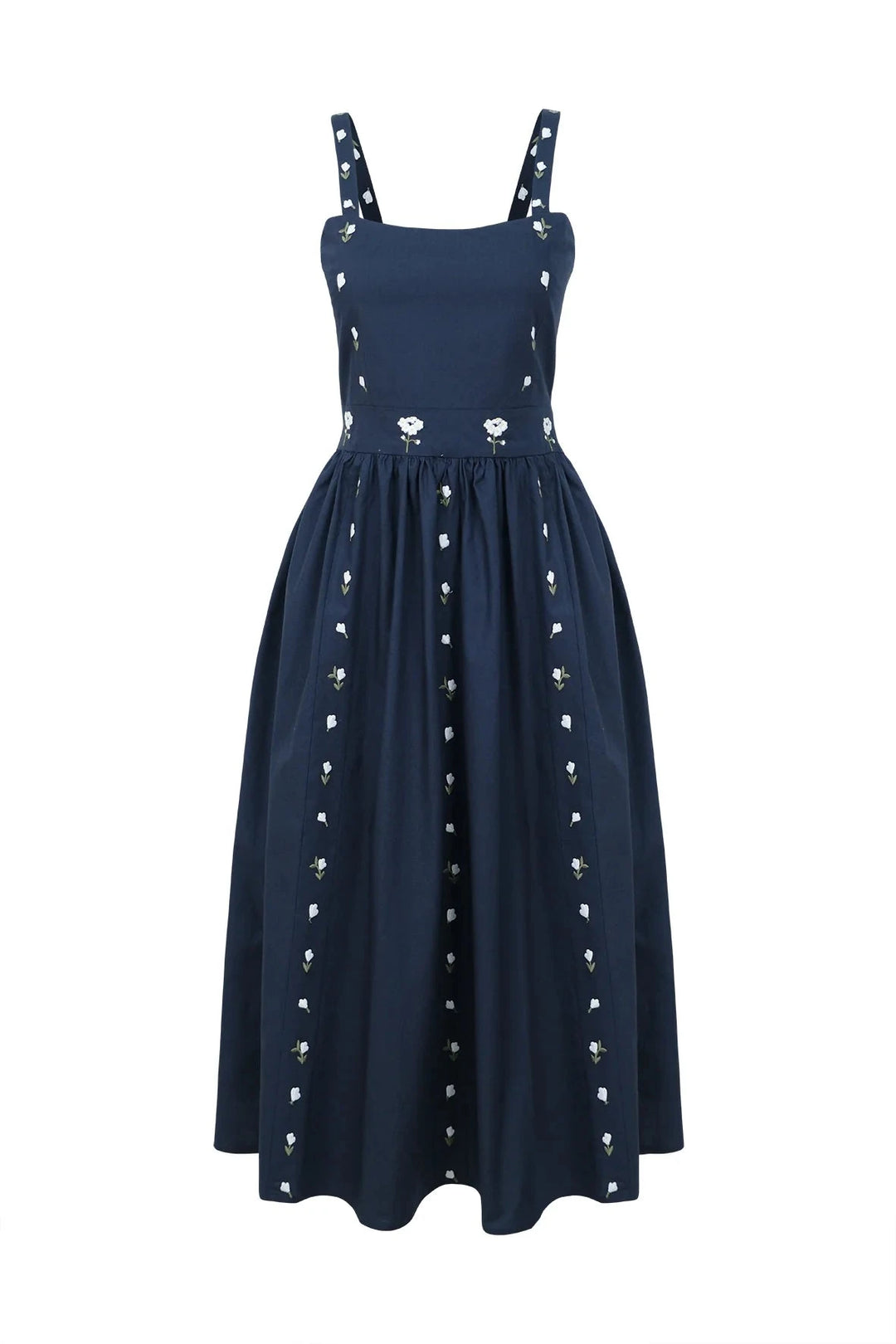 Fanm Mon Dress Hulya Dress in Indigo Blue