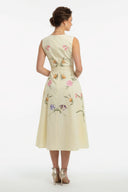Fanm Mon Dress The Ferahi Dress in Lemon Joy