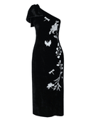 Fanm Mon Dress The Makbule Dress in Black Velvet