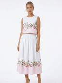 Fanm Mon Top Sebla Top in Strawberry Fields