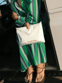 For Now Clutch White The Letter Clutch