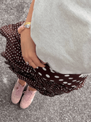 Fray Pearls Bracelet Berry Bubble Elastic