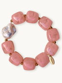 Fray Pearls Bracelet Berry Bubble Elastic
