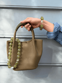 Fray Pearls Bracelet Matcha Bubble Elastic