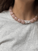 Fray Pearls Necklace Berry Bubble Necklace