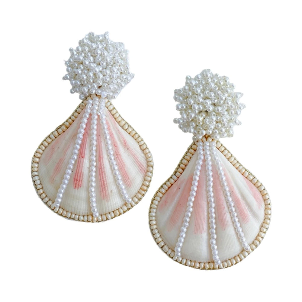 Gaby & Grace Earrings Capri Seashell Earrings