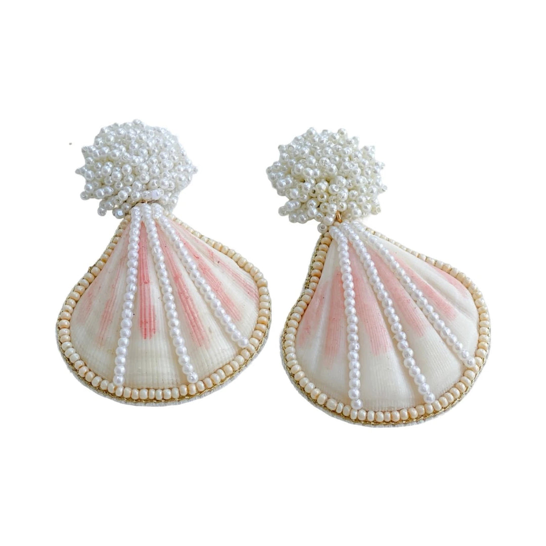 Gaby & Grace Earrings Capri Seashell Earrings