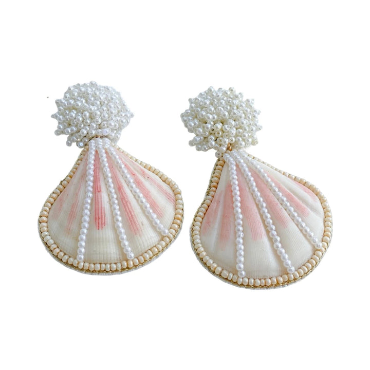 Gaby & Grace Earrings Capri Seashell Earrings