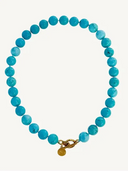 Gaby & Grace Necklace Turquoise Gemstone Knotted Necklace