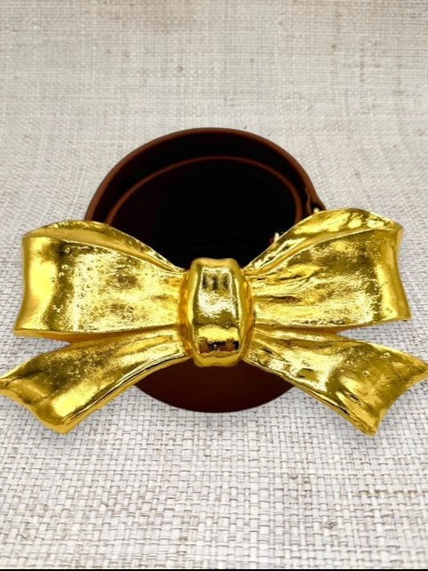 Garland Bags Belt Big Bow Buckle
