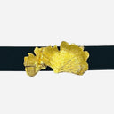 Garland Bags Belt Gingko Leaves Buckle
