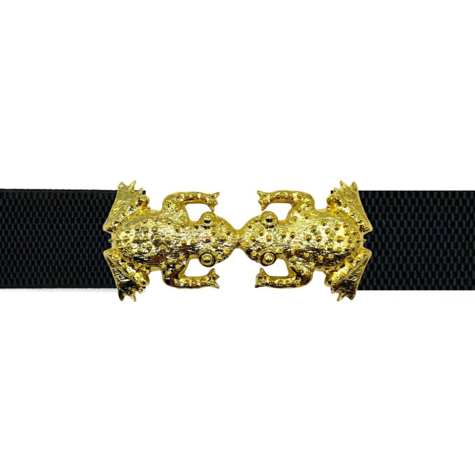 Garland Bags Belt Smooching Frogs Buckle