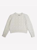 GiGi Knitwear Sweater Bubble Sweater in Ivory