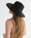 Gigi Pip Hat Black Ozzy Lifeguard Hat in Black
