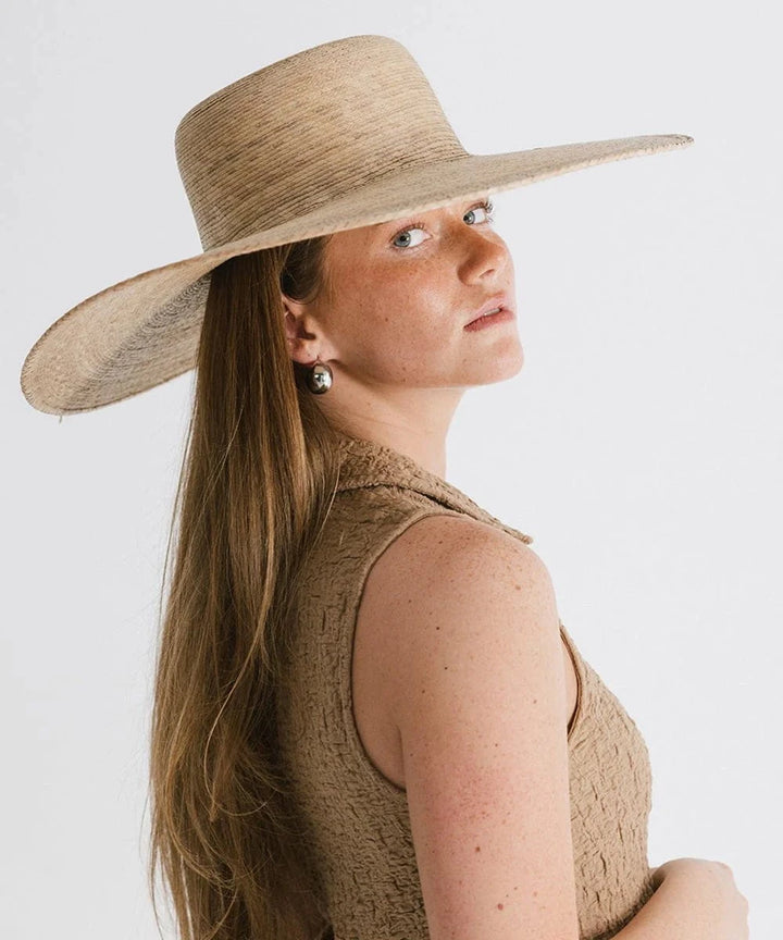 Gigi Pip Hat S/M 57 Jae Wide Brim Boater