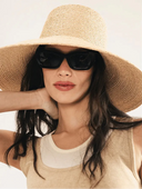 Gigi Pip Hat S/M 57 Jolie Packable Straw Bucket Hat