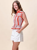 Sienna Top in Paprika