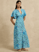 Hannah Artwear Dress Marin Dress in Shellflower Blue