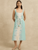 Hannah Artwear Dress Paloma Dress in Seafoam Bloom