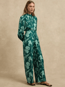 Hannah Artwear Pants Seema Pant in Iris Jade