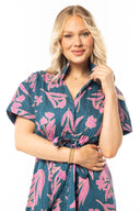 Holly Shae Dress Bria Dress in Gloaming Autumn Garden