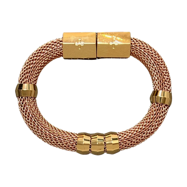 Holst + Lee Bracelet Rose Gold Mesh Classic Bracelet