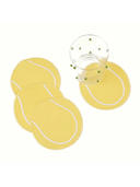 House of Gleason Cocktail Napkins Tennis Ball Linen Cocktail Napkins