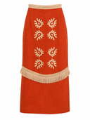 Florentine Skirt in Oaxaca Raffia