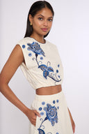 Cambie Top in Kimber Embroidery