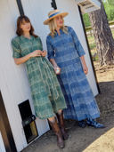 The Jane Dress | Green Fall Resist