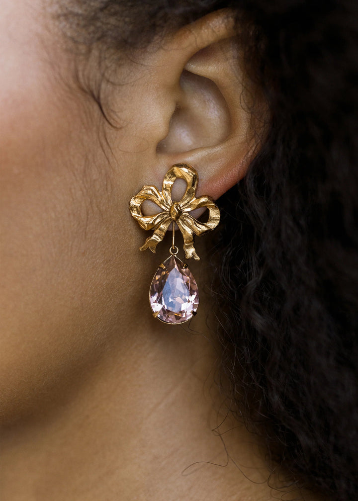 Jennifer Behr Earrings Eloise Earring - Antique Rose