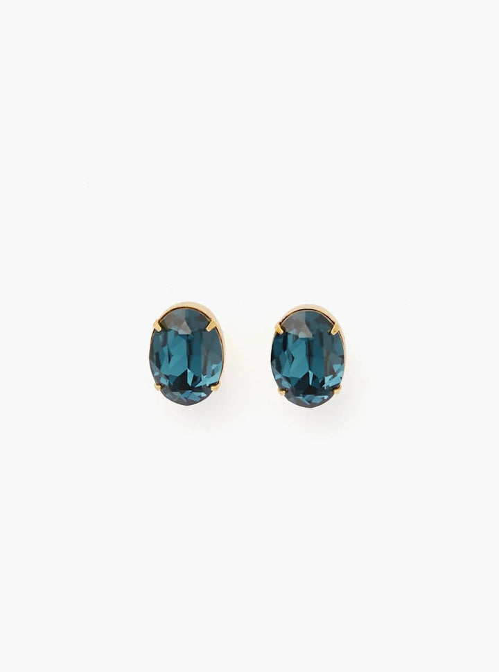 Jennifer Behr Earrings Gemma Stud Earrings - Sapphire