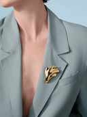 Jenny Bird Brooch Gold Lydia Brooch