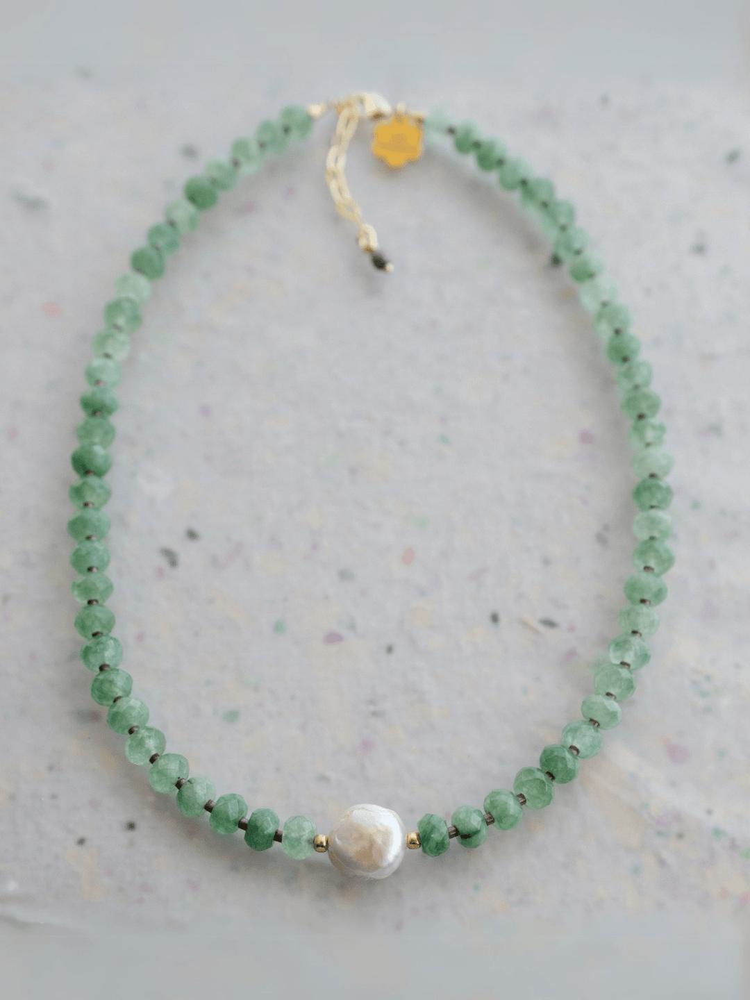 Jill Makes Necklace Sage Revel Necklace