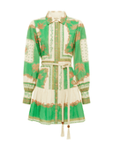 Kate Ford Dress Clivia Short Shirt Mini Dress in Multi