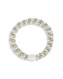 KKNEKKI Ponytail Holder Mix Ivory Glitter Dusty Lind Green KKNEKKI Hair Tie