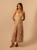 Kleid Dress Aithana Maxi in Multi Daisy