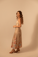 Kleid Dress Aithana Maxi in Multi Daisy