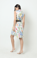 Kleid Dress Colette Dress in White Multi Garden