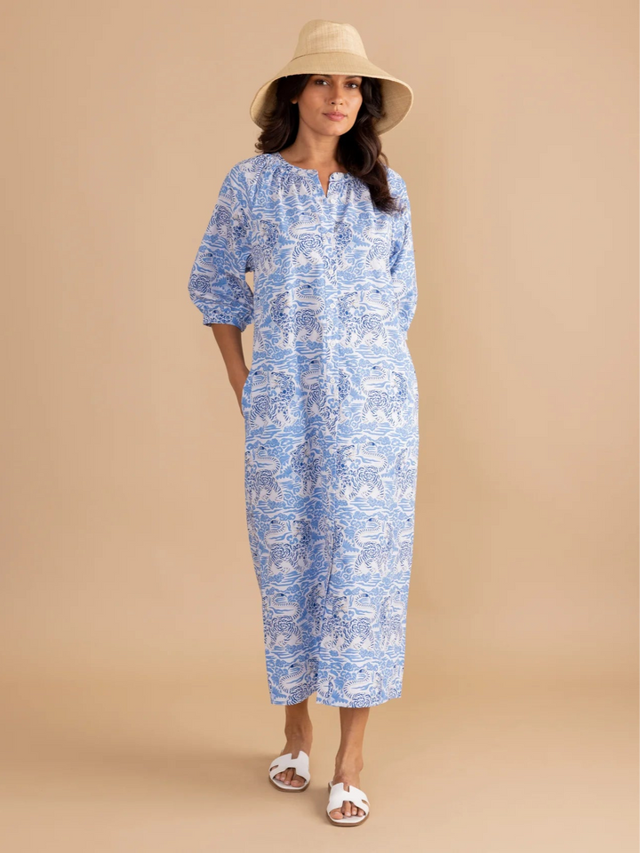 Madeline Dress in Tigris