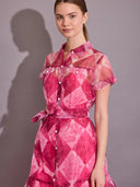 Rachel Dress in Toile