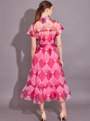 Rachel Dress in Toile