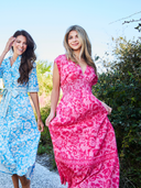 The Lauren Dress | Pink Flore