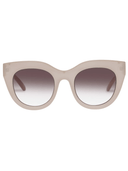 Le Specs Sunglasses Air Heart in Oatmeal