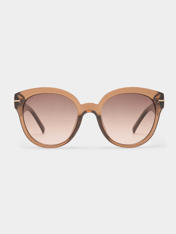 Le Specs Sunglasses Capacious in Chocolate
